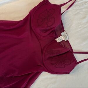 La SENZA Floral Sheer Chemise